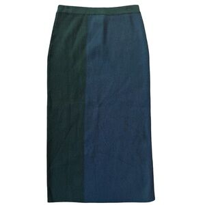 (NWT) The Drop Women's Two-tone Ribbed Knit Pencil Skirt - Size: S